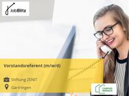 Vorstandsreferent (m/w/d) - Gärtringen