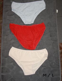 3 verschiedene Damen Unterhosen, Schlüpfer, Slip M / L - Borken