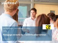 Pädagoge (m/w/d) für Nachhilfeunternehmen - Bremen