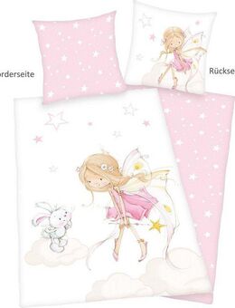 Baby Best Babybettwäsche Little Fairy, Flanell, mit niedlichem Feen-Motiv