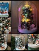 Spieluhr | Weihnachten | Melodie | Licht | Schneefall | OVP | GUT in 01277