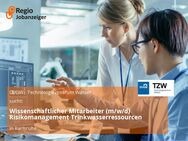 Wissenschaftlicher Mitarbeiter (m/w/d) Risikomanagement Trinkwasserressourcen - Karlsruhe