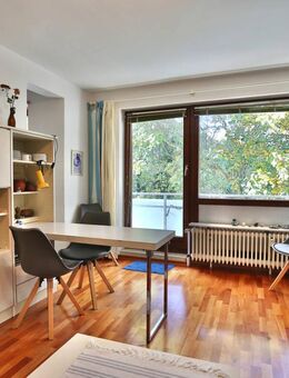 Zentral gelegen mit Blick ins Grüne - Zwei Zimmer Wohnung mit großem Balkon - Wangerooge