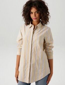 Aniston CASUAL Hemdbluse im pastelligen Streifen-Dessin