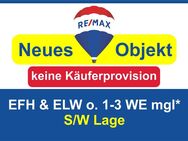 Keine Käuferprovision! Kaufen Sie ab € 899,- mtl.* / EFH & ELW o. evtl. 1-3 WE mgl.* - Kirchzell