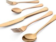 ECHTWERK Besteck-Set Sorrent (30-tlg), 6 Personen, Chromnickelstahl 18/10, Tafelbesteck, Stonewashed