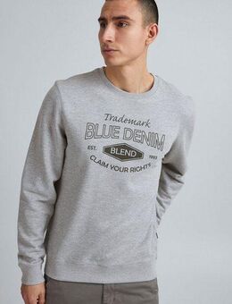 Blend Rundhalspullover BHSweatshirt Klassisches Sweatshirt mit Rundhalsausschnitt