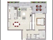 Erstbezug nach Sanierung - 2,5-Zimmer Wohnung mit Stellplatz und Balko - Schwieberdingen