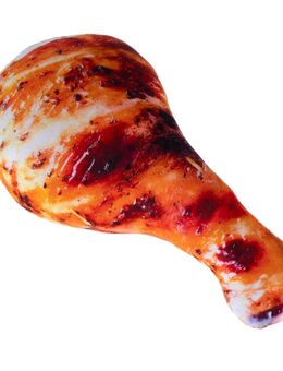 TIAKI Hundespielzeug Hühnerkeule - L 23 x B 13,5 x H 5 cm