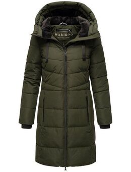 Marikoo Winterjacke Natsukoo XVI Stepp Mantel mit großer Kapuze