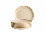 MÄSER Dessertteller Cordelia, Teller-Set aus Steinzeug, (6 St), Geschirr-Set