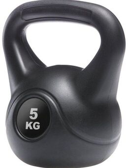 ENDURANCE Kettlebell 5 kg, aus bodenschonendem Material