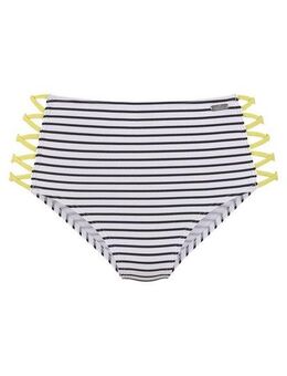 Venice Beach Highwaist-Bikini-Hose Camie mit gekreuzten, seitlichen Bändern