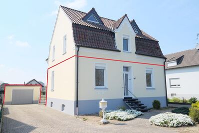 Wohnung im Erdgeschoss mit Garage am Wasser gelegen