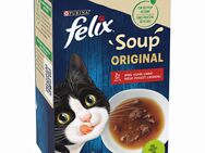 4 + 2 gratis! 6 x 48 g Felix Soup - Geschmacksvielfalt vom Land