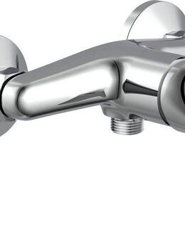Schütte Duscharmatur ATHOS auswechselbare 35mm Keramik-Kartusche, Brauseschlauchanschluss