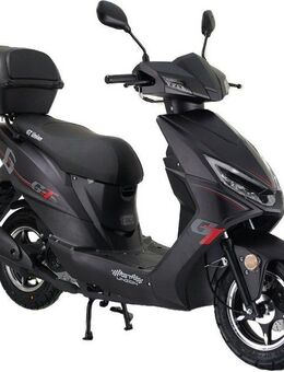 GT UNION Motorroller Sonic X 45, 49,6 ccm, 45 km/h, Euro 5, (Komplett-Set, 2 tlg), Luftgekühlter Motor