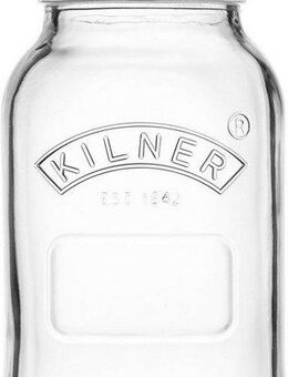 KILNER Spiralschneider (Kilner-Glas mit Spiraliser-Aufsatz), 1 Liter