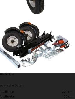 Anhänger für schwere Motorräder bis 440Kg - Bruchhausen