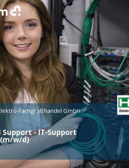 First Level Support - IT-Support Specialist (m/w/d) - Freising
