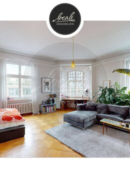 153 m² große Altbauwohnung mit 3,20 m Deckenhöhe + Balkon am Volkspark Friedrichshain - Berlin