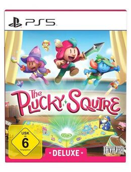 The Plucky Squire - Der kühne Knappe - Devolver Deluxe Edition PlayStation 5, Sammlerbox inkl. 108-seitigen Softcover-Artbook & Soundtrack CD