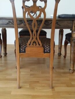 Stuhl antik englisch Chippendale-Revival-Styl - Fehmarn