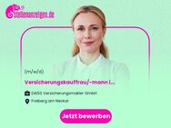 Versicherungskauffrau/-mann (m/w/d) im Bereich Kfz-Versicherungen - Freiberg (Neckar)