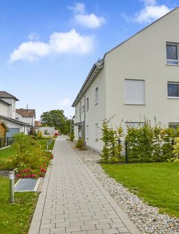 Licht. Raum. Leben. Moderne 3-ZKB Neubauwohnung im Zweitbezug in toller Lage mit guter Anbindung - Langweid (Lech)