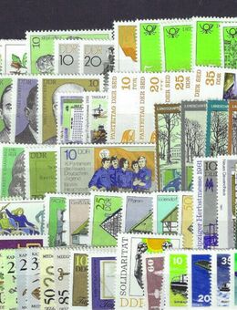 Postfrische Briefmarken DDR - komplette Jahrgänge - Körner