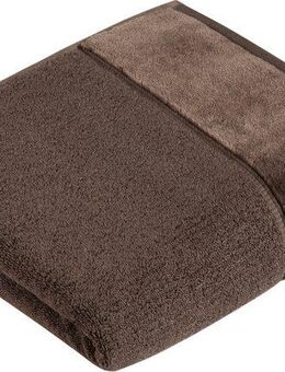 Vossen Handtuch Pure, Webfrottier (2-St), Baumwolle & VEGAN, mit eleganter Veloursbordüre