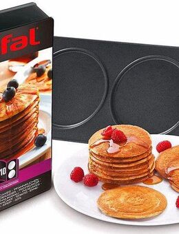Tefal Pfannkuchenplatten XA8010, Aluminium, passend für Tefal SW852D Snack Collection