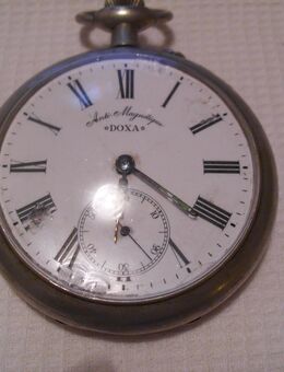 Große alte DOXA Taschenuhr 68mm ANTI MAGNETIQUE - Saarbrücken Zentrum