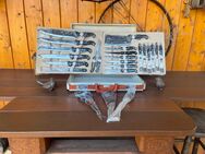 Vintage 25-teiliges Messerset im Koffer - Royal Design Solingen - Mühltal