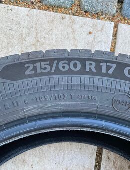 4 Sommerreifen f. Transporter oder ähnl. 215/60 R17 C 109/107 T Continental nur 7 Tsd. km gelaufen - Görlitz