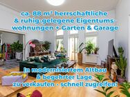 Reuter Immobilien Großzügige ca. 92 m² 3-Raum-Wohnung in ruhiger Lage mit Garage & Gartenanteil - Apolda