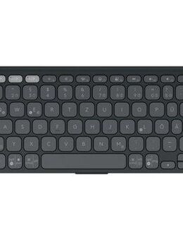 Logitech Keys-To-Go 2 - GRAPHITE - DEU - WESTMID-511 Gaming-Tastatur (Bluetooth Low Energy technology)