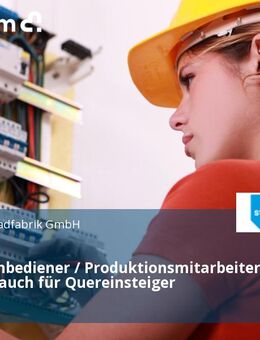 Maschinenbediener / Produktionsmitarbeiter (m/w/d) - auch für Quereinsteiger - Bassum