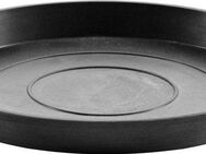 ECOPOTS Blumentopfuntersetzer ROUND SAUCER Dark Grey, BxTxH: 21x21x2,5 cm