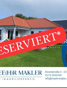 Moderner Bungalow mit neuester Technik - Komfortables Wohnen auf einer Ebene - Kellenhusen (Ostsee)