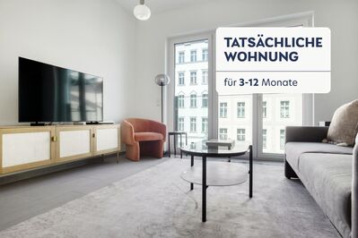 Super gelegene 3 Zimmer Neubauwohnung mit toller Austattung direkt am Park am Gleisdreieck.