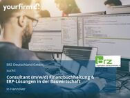 Consultant (m/w/d) Finanzbuchhaltung & ERP-Lösungen in der Bauwirtschaft - Hannover