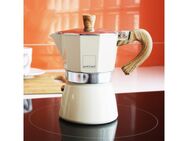 gnali & zani Espressokocher, Induktion, cremefarben