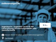 Ingenieurin / Ingenieur (w/m/d) der Fachrichtung Vermessungswesen oder Geoinformatik - Darmstadt