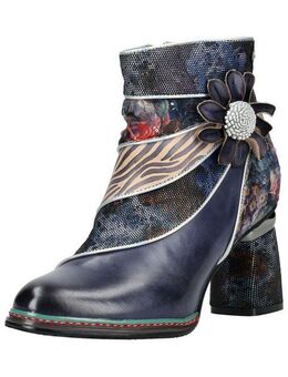 LAURA VITA LAURA VITA Stiefelette Leder/Textil High-Heel-Stiefelette