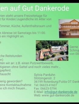 Freizeit mit Pferd - Rotenburg (Fulda)