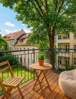 Bezugsfreie Altbauperle mit Dielenboden & Balkon zum ruhigen Innenhof - Potsdam