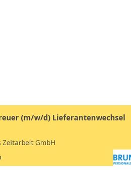 Kundenbetreuer (w/m/d) Lieferantenwechsel - München