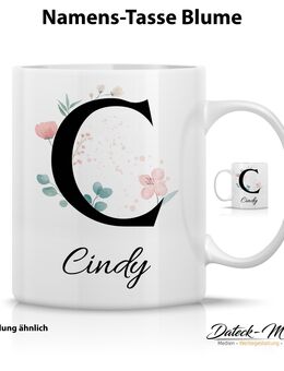 Personalisierte Tasse mit Namen – Für Frauen & Männer | Matt oder Glänzend - Ahrensbök