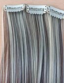 16 Extension Clip dkl.blond mit Strähnen in 75050